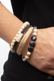 Paparazzi DRIFTER Away - Black - Veronica's Jewelry Paradise, LLC