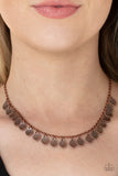 Paparazzi Dainty DISCovery - Copper - Veronica's Jewelry Paradise, LLC