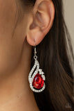 Paparazzi Dancefloor Diva - Red - Veronica's Jewelry Paradise, LLC
