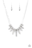 Paparazzi Dangerous Dazzle - White - Veronica's Jewelry Paradise, LLC