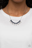 Paparazzi Dashingly Duchess - Blue - Veronica's Jewelry Paradise, LLC