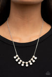 Paparazzi Dashingly Duchess - White - Veronica's Jewelry Paradise, LLC