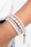 Paparazzi Day Trip Trinket - White - Veronica's Jewelry Paradise, LLC