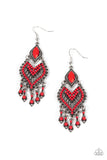 Paparazzi Dearly Debonair - Red - Veronica's Jewelry Paradise, LLC