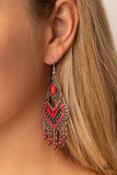 Paparazzi Dearly Debonair - Red - Veronica's Jewelry Paradise, LLC