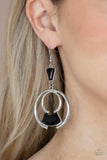 Paparazzi Deco Dancing - Black - Veronica's Jewelry Paradise, LLC