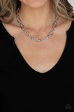 Paparazzi Defined Drama - Silver - Veronica's Jewelry Paradise, LLC