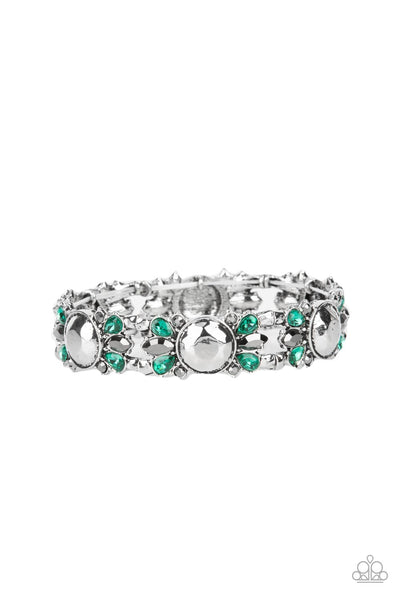 Paparazzi Definitively Diva - Green - Veronica's Jewelry Paradise, LLC