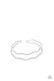 Paparazzi Delicate Dazzle - White - Veronica's Jewelry Paradise, LLC