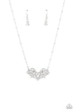 Paparazzi Deluxe Diadem - White - Veronica's Jewelry Paradise, LLC
