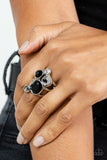 Paparazzi Demandingly Duchess - Black - Veronica's Jewelry Paradise, LLC