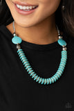 Paparazzi Desert Revival - Blue - Veronica's Jewelry Paradise, LLC