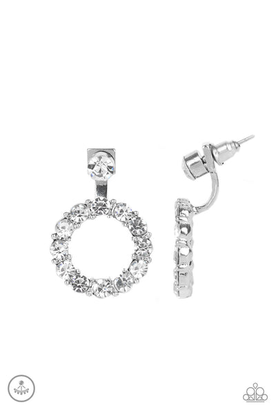 Paparazzi Diamond Halo - White - Veronica's Jewelry Paradise, LLC