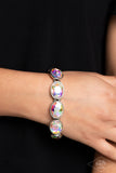 Paparazzi Diva In Disguise - Multi Iridescent Bracelet