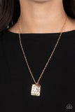 Paparazzi Divine Devotion - Gold Chain Necklace