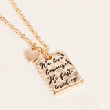 Paparazzi Divine Devotion - Gold Chain Necklace