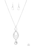 Paparazzi Dizzying Definition - Silver - Veronica's Jewelry Paradise, LLC