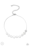 Paparazzi Dont Get Bent Out Of Shape - Silver - Veronica's Jewelry Paradise, LLC