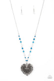 Paparazzi Doting Devotion - Blue - Veronica's Jewelry Paradise, LLC
