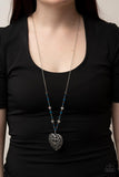 Paparazzi Doting Devotion - Blue - Veronica's Jewelry Paradise, LLC