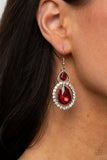 Paparazzi Double The Drama - Red - Veronica's Jewelry Paradise, LLC