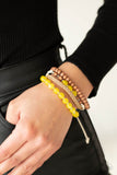 Paparazzi Down HOMESPUN - Yellow - Veronica's Jewelry Paradise, LLC