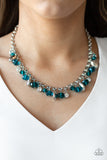 Paparazzi Downstage Dazzle - Blue - Veronica's Jewelry Paradise, LLC