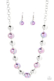 Paparazzi Dreamscape Escape - Purple Iridescent Necklace