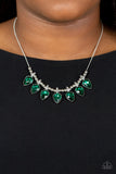 Paparazzi Crown Jewel Couture - Green - Veronica's Jewelry Paradise, LLC