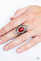 Paparazzi Elegantly Enchanted - Red - Veronica's Jewelry Paradise, LLC