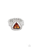Paparazzi Elevated Engagement - Brown - Veronica's Jewelry Paradise, LLC