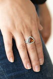 Paparazzi Elevated Engagement - Brown - Veronica's Jewelry Paradise, LLC