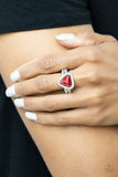 Paparazzi Elevated Engagement - Red - Veronica's Jewelry Paradise, LLC