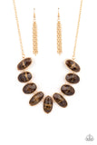 Paparazzi Elliptical Episode - Brown - Veronica's Jewelry Paradise, LLC