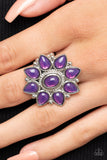 Paparazzi Enchanted Orchard - Purple Floral Ring