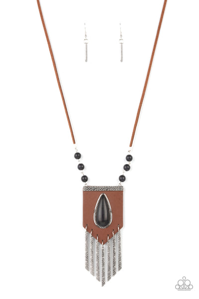 Paparazzi Enchantingly Tribal - Black - Veronica's Jewelry Paradise, LLC