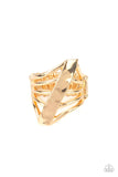 Paparazzi Encrypted Edge - Gold - Veronica's Jewelry Paradise, LLC