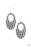 Paparazzi Engraved Edge - Silver - Veronica's Jewelry Paradise, LLC