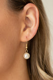 Paparazzi Ensconced in Elegance - Gold - Veronica's Jewelry Paradise, LLC