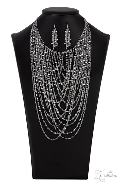 Paparazzi Enticing- Zi Necklace Crystal Beads - Veronica's Jewelry Paradise, LLC