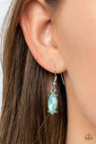 Paparazzi Ethereal Efflorescence - Green Cut Gens Necklace