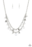 Paparazzi Ethereally Ensconced - White - Veronica's Jewelry Paradise, LLC