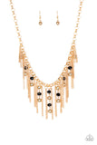 Paparazzi Ever Rebellious - Gold - Veronica's Jewelry Paradise, LLC