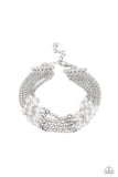 Paparazzi Experienced in Elegance - White - Veronica's Jewelry Paradise, LLC