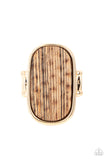 Paparazzi Reclaimed Refinement - Gold - Veronica's Jewelry Paradise, LLC