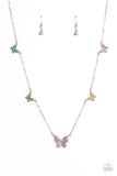 Paparazzi FAIRY Special - Multi Butterfly Necklace