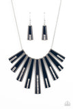 Paparazzi FAN-tastically Deco - Blue - Veronica's Jewelry Paradise, LLC