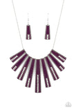 Paparazzi FAN-tastically Deco - Purple - Veronica's Jewelry Paradise, LLC