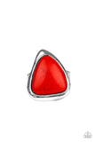 Paparazzi Stone Scene- Red - Veronica's Jewelry Paradise, LLC