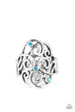 Paparazzi FRILL Out! - Blue - Veronica's Jewelry Paradise, LLC